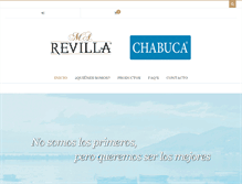 Tablet Screenshot of anchoasrevilla.com